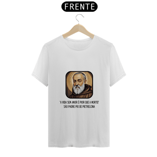 Nome do produto Camiseta - São Padre Pio