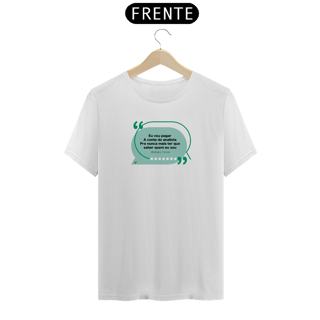 Nome do produto Camiseta-Eu vou pagar a conta do analista