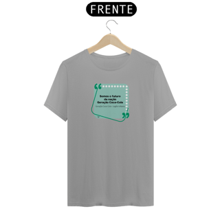 Nome do produto Camiseta - Somos o futuro da nação