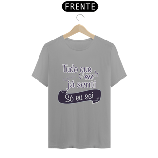 Nome do produto Camiseta - Só eu sei