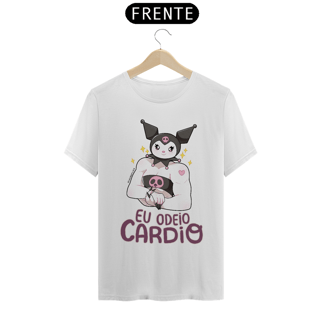 Nome do produto Camiseta Kuromi EU ODEIO CARDIO