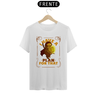 Nome do produto I have a PLAN for that - RPG CATS CAMISETA UNISSEX
