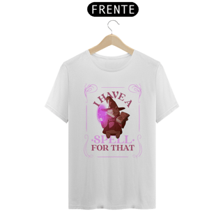 Nome do produto I have a SPELL for that - RPG CATS CAMISETA UNISSEX