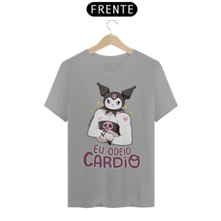 Nome do produto Camiseta Kuromi EU ODEIO CARDIO