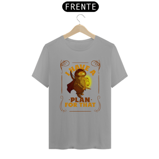 Nome do produto I have a PLAN for that - RPG CATS CAMISETA UNISSEX