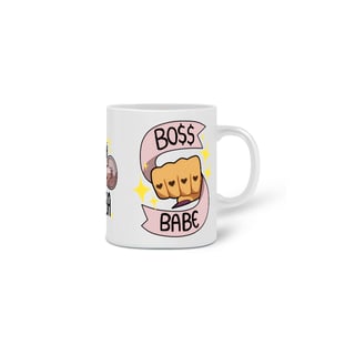Nome do produto Caneca GOSTOSA HIDRATADA + LANÇA A BRABA + BOSS BABE