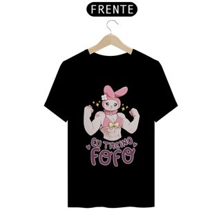 Nome do produto Camiseta My Melody EU TREINO FOFO
