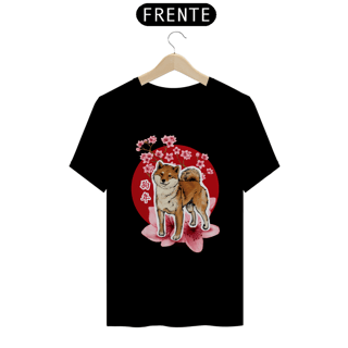 Nome do produto Camiseta SHIBA AQUARELA