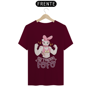 Nome do produto Camiseta My Melody EU TREINO FOFO