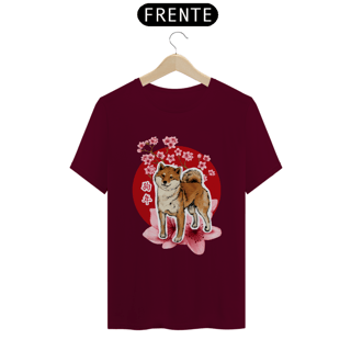 Nome do produto Camiseta SHIBA AQUARELA