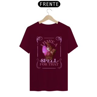 Nome do produto I have a SPELL for that - RPG CATS CAMISETA UNISSEX