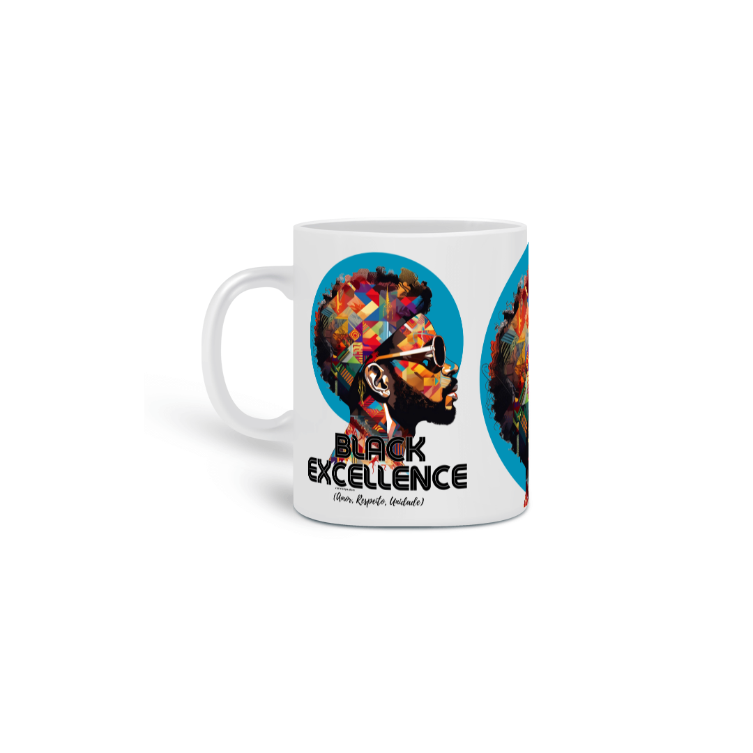 Caneca Black Excellence Man!