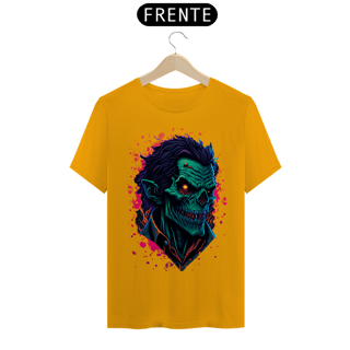 Nome do produto Camiseta Classic - Zumbi Halloween Splash