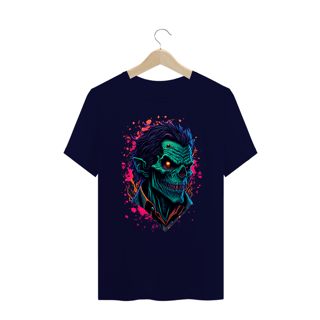 Nome do produto Camiseta Qualidade Prime - Zumbi Halloween