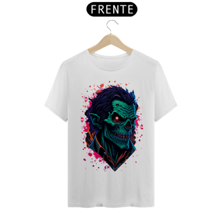 Nome do produto Camiseta Classic - Zumbi Halloween Splash