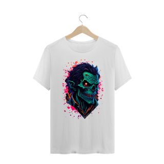 Nome do produto Camiseta Qualidade Prime - Zumbi Halloween