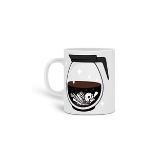 Caneca - Morte por excesso de Cafeína