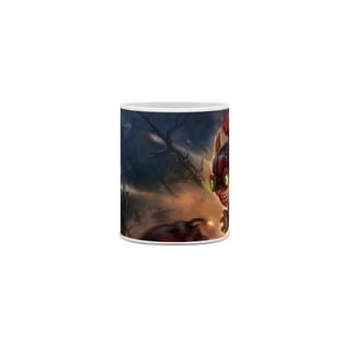Nome do produto Caneca - Ziggs League of Legends