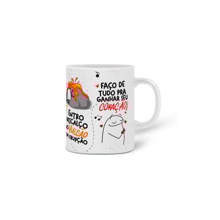 Nome do produto Caneca - Por Você Eu Bebo O Mar De Canudinho 