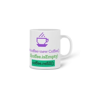 Nome do produto Caneca - Coffee Code