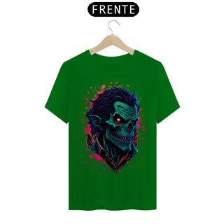 Nome do produto Camiseta Classic - Zumbi Halloween Splash