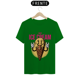 Nome do produto Camiseta Classic - I Want Ice Cream