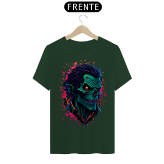Nome do produto Camiseta Classic - Zumbi Halloween Splash