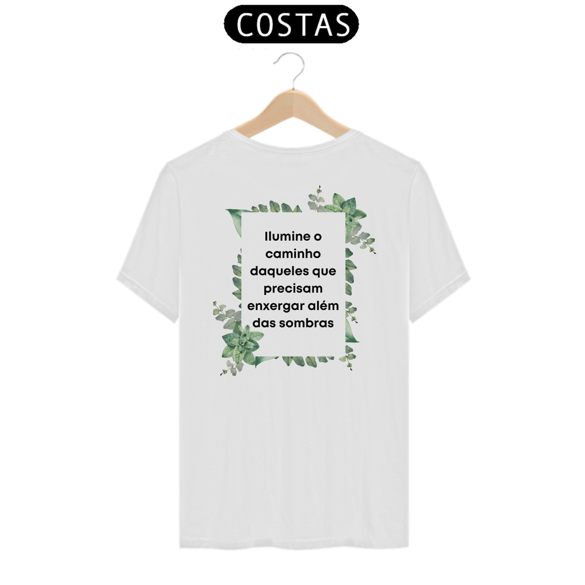 Nome do produto: Camiseta Você é Luz