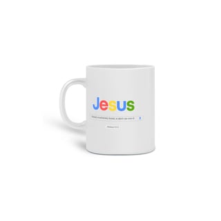 Nome do produto Caneca De Porcelana Personalizada, Buscai Jesus