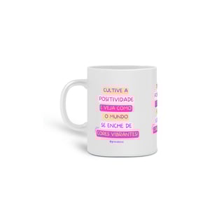 Nome do produto Caneca De Porcelana Personalizada, Positividade