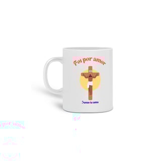 Nome do produto Caneca De Porcelana Personalizada, Por Amor