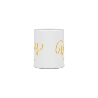 Nome do produto Caneca De Porcelana Personalizada, Deus Está Comigo