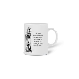 Nome do produto Caneca De Porcelana Personalizada, Mãe Santíssima 
