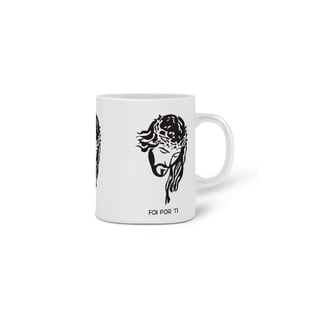 Nome do produto Caneca de Porcelana Personalizada Foi Por Ti