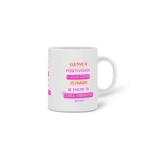 Nome do produto Caneca De Porcelana Personalizada, Positividade