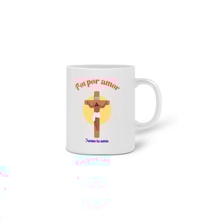 Nome do produto Caneca De Porcelana Personalizada, Por Amor