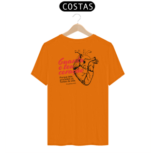 Nome do produto Camiseta Guarde Teu Coração