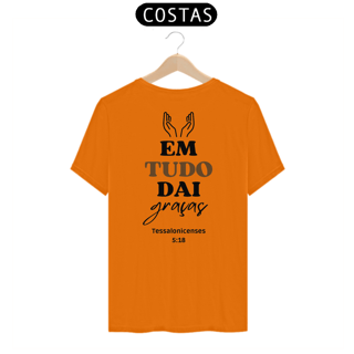Nome do produto Camiseta Em Tudo Dai Graças