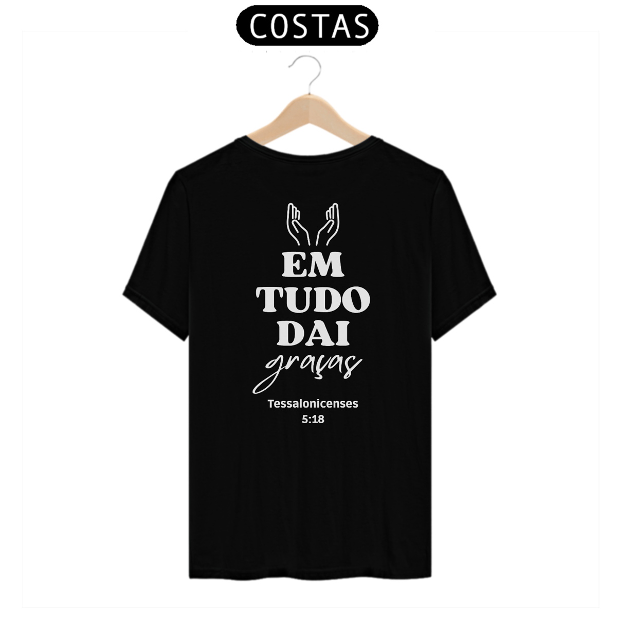 Nome do produto: Camiseta Dai Graças