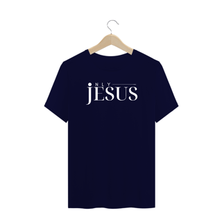 CAMISETA ONLY JESUS PLUS SIZE MASCULINA