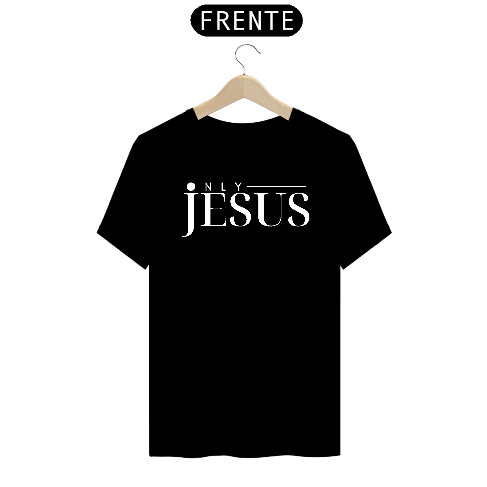 CAMISETA ONLY JESUS PRIME MASCULINA