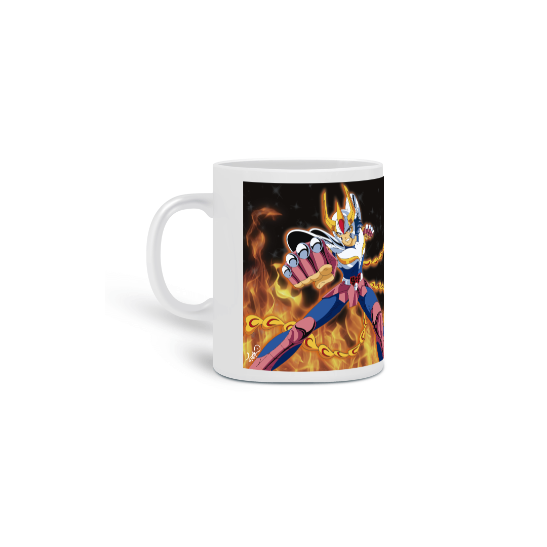 Caneca Cavaleiros do Zodíaco - Ikki