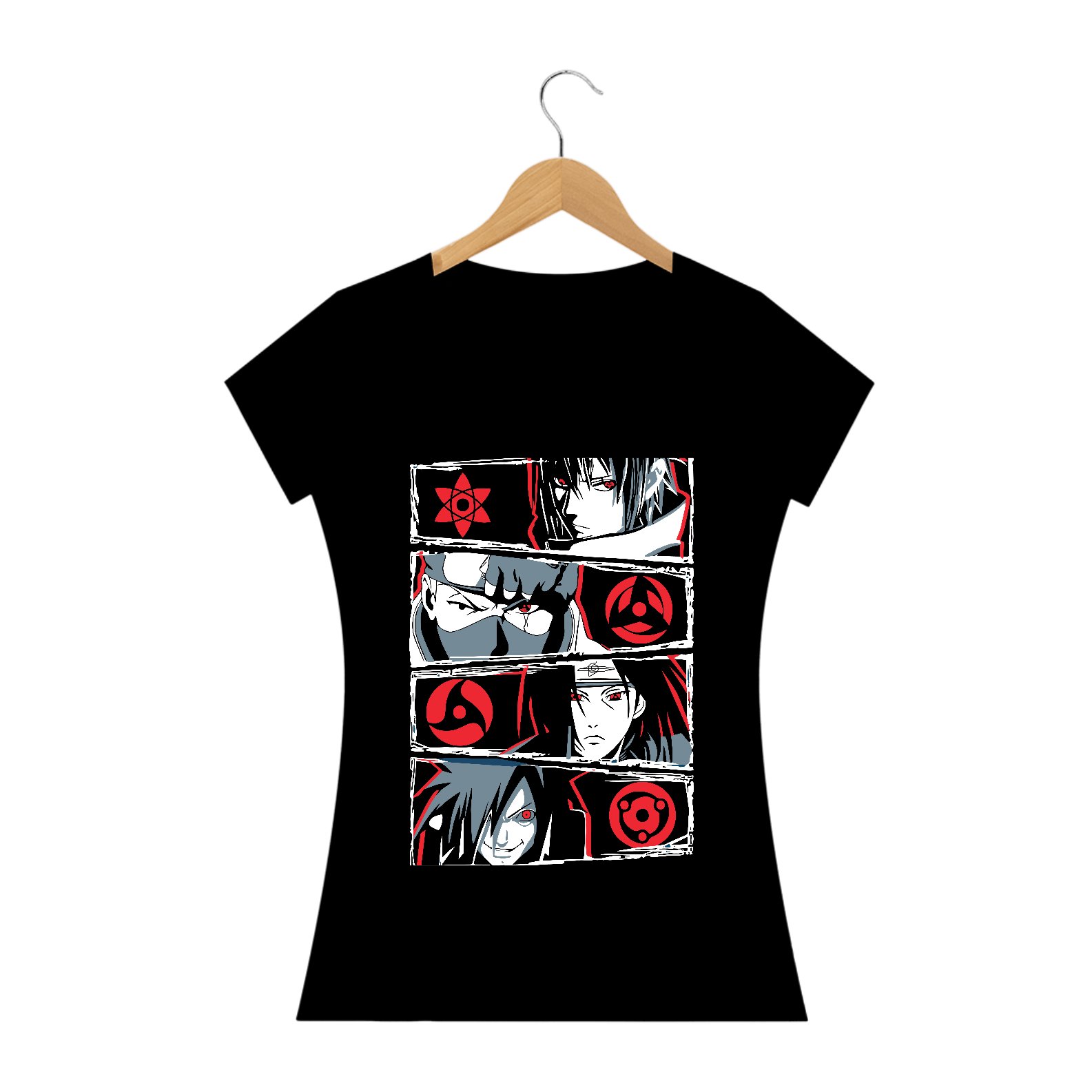 Camisa Feminina Premium Sharingan