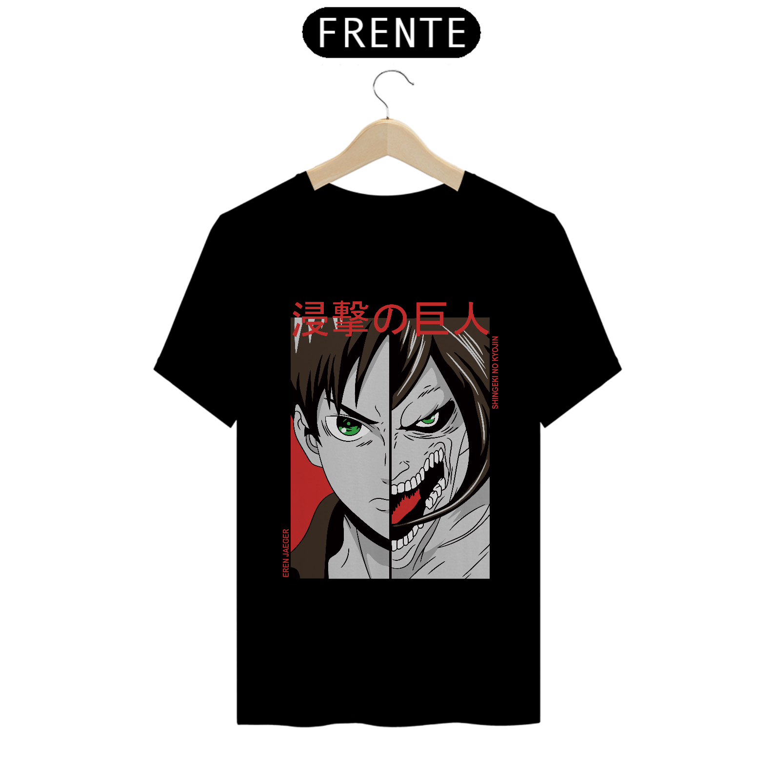 Camisa Eren Yeager