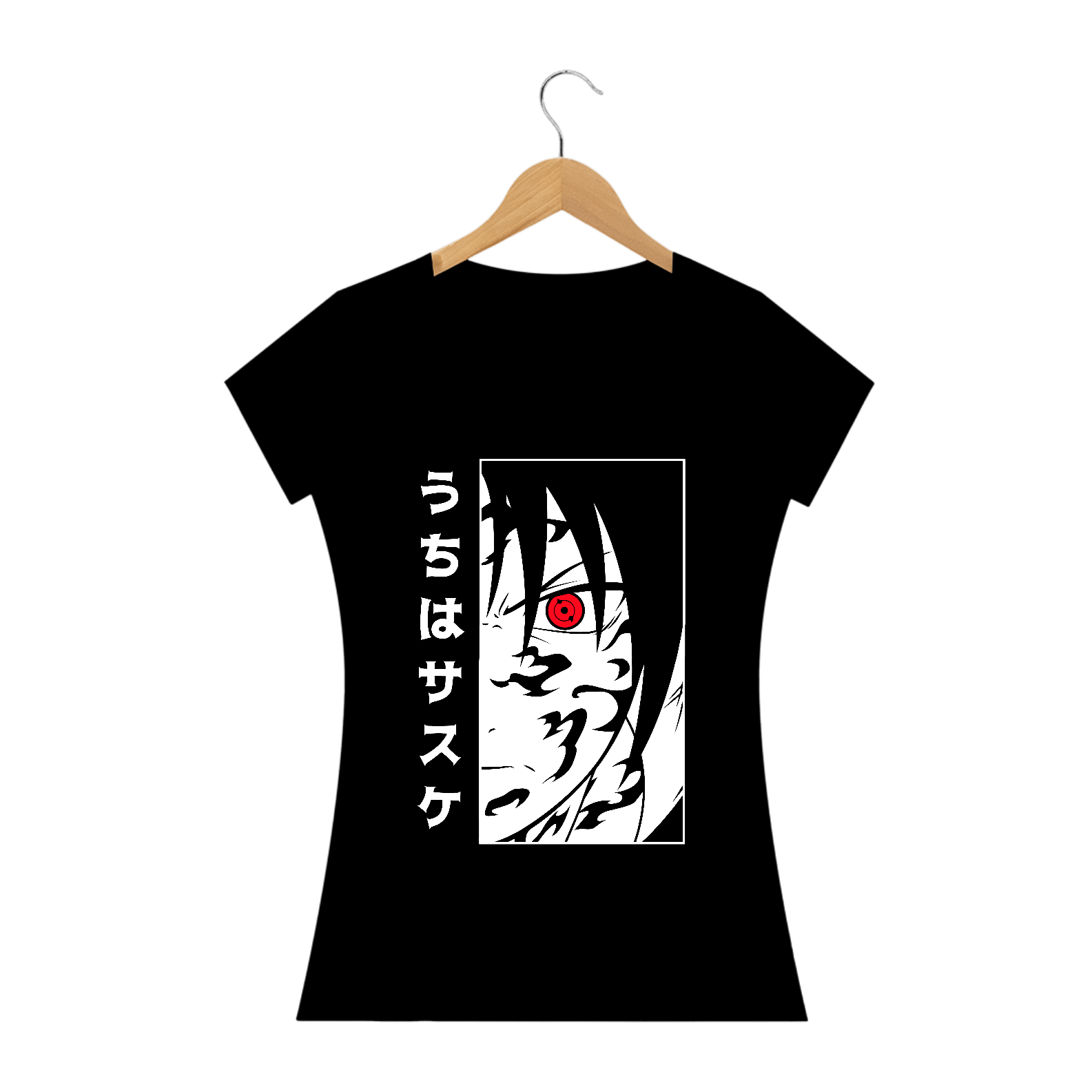 Camisa Feminina Sasuke Uchiha