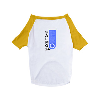 Nome do produto Camisa Pet Dog SALMO 24 