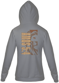 Nome do produto Moletom Com Ziper Unissex AMÓs 5:4