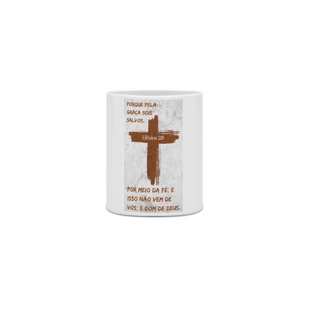 Caneca Efésios 2:8