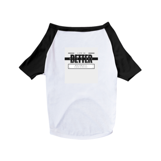 Nome do produto T-SHIRT DOG - LIFE IS BETTER WITH A DOG