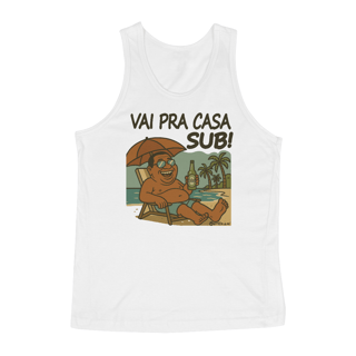 Nome do produto Vai pra casa SUB! Regata Masculina Quality